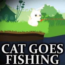 Cat Goes Fishing