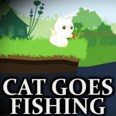 Cat Goes Fishing